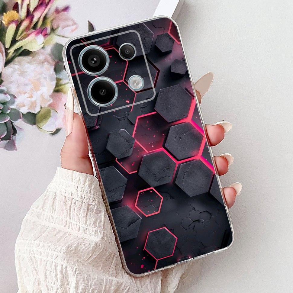 For Xiaomi Redmi Note 13 Pro 5G Case Fashion Butterfly Soft Silicone Phone Back Cover For Redmi Note 13 Note13 Pro Case Funda