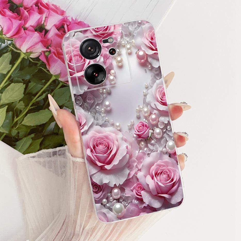 For Xiaomi Mi 13T Pro 5G Case Luxury Butterfly Tree Painted Cover Soft Silicone Phone Case For Xiaomi 13T Pro Mi13T Pro 5G Shell