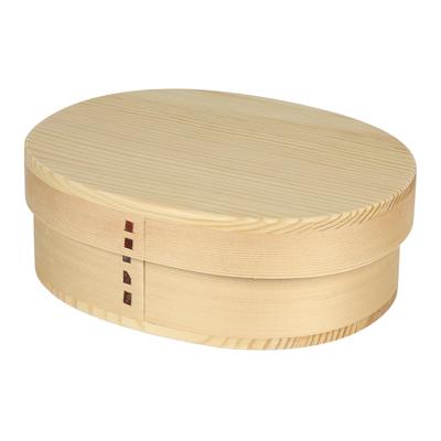 Gokusho Magewappa Lunch Groß Hergestellt in Natur Einlagige Box, (900ml), Japan, Zeder, Rund,