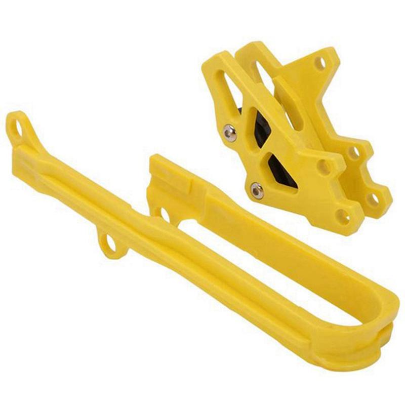 For Suzuki DR-Z400 DR-Z400E DR-Z400S 2000-2017 Part Kit Motorcycle Chain Slider Rail Protector + Chain Rail Protector