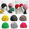 Winter Warm Novelty Hat for Adult Cerebrum Hat Pullover Skull Hat for Outdoor Activity Halloween Dressingup Headwear