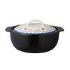 Nordic Pattern, Induction-compatible Earthenware Pot, Size 8 (approx. 24cm), 2.6L (serves 3-4 People)