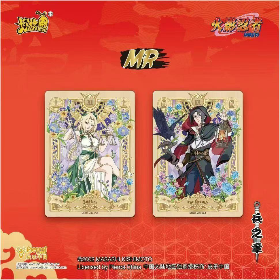 KAYOU Genuine Naruto Card Tier 2 Wave 9 Chapter of War Heritage Collection Cards Rare CR Card Anime Trading Card Toy Gifts