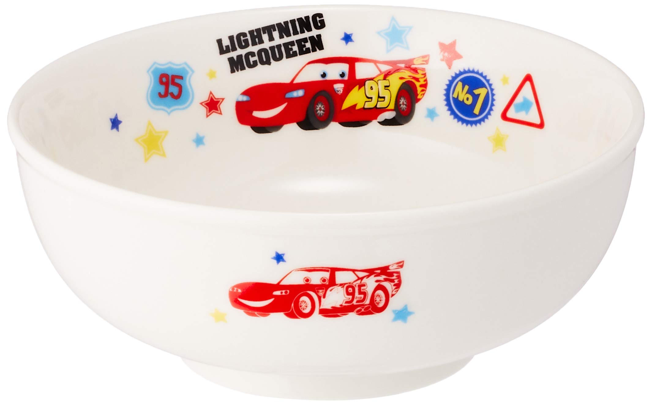 

Disney Pixar Cars Friends Ramen Bowl, 14.5cm Diameter, White, 707134