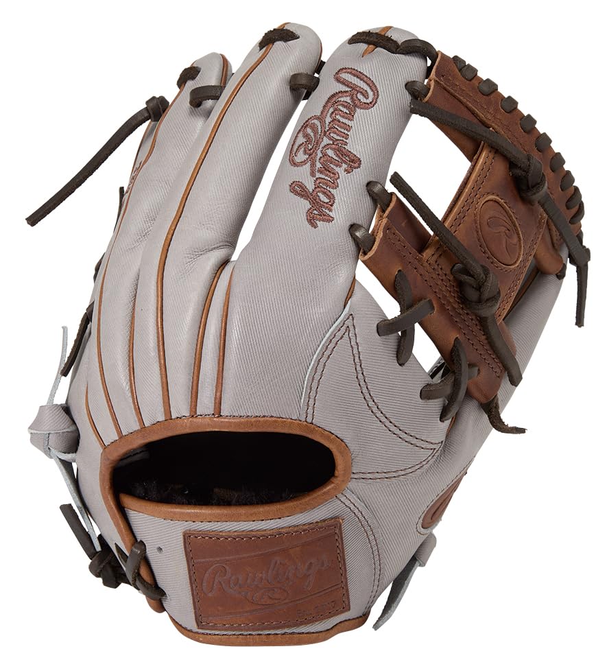 

Rawlings PRO EXCEL GR5FHJN62 Baseball Throw HOH® –Jeans- Glove, Softball, Infielder s, Gray, 11.25 inches, Right-Handed серый