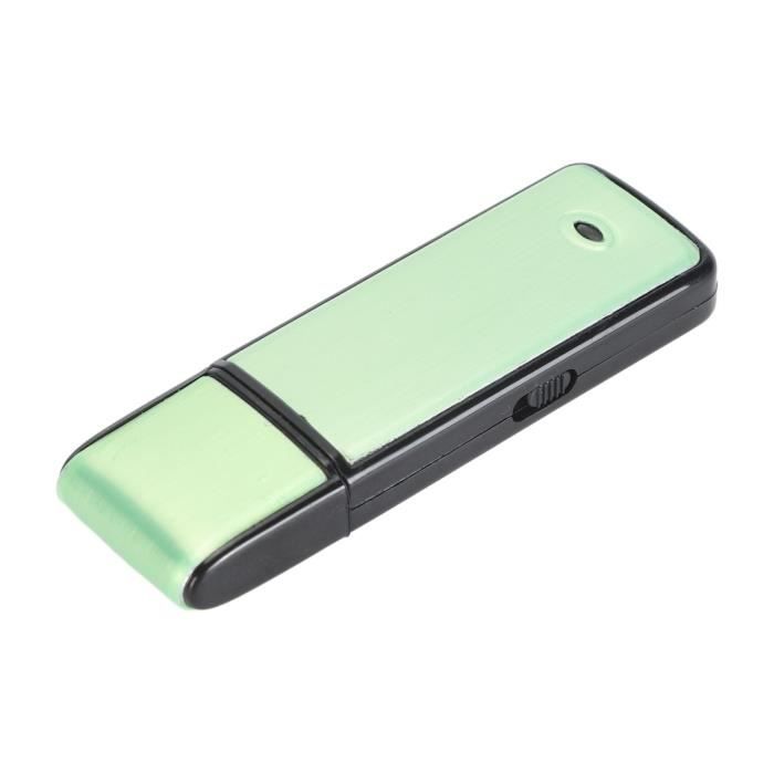 Techtrusty Enregistreur vocal USB - HURRISE - FD50 - R&eacute;duction du Bruit - Mode Double Enregistrement - Noir