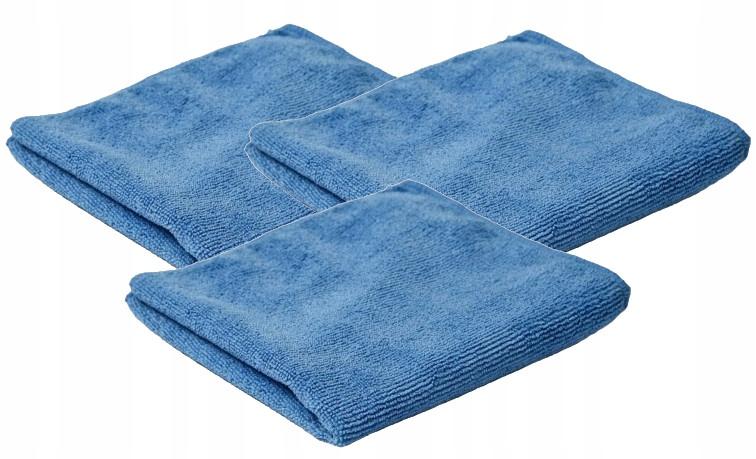 Zestaw 3 Szt Ściereczki Szmatka Ścierka Z Mikrofibry 30X30 Chłonna Komplet