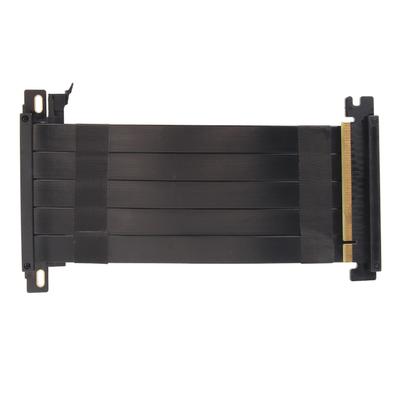 PCIE 4.0 X16 Yükseltici Kablo Yüksek Hızlı Esnek Çift Taraflı 180 Derece GPU Uzatma Kablosu RTX için