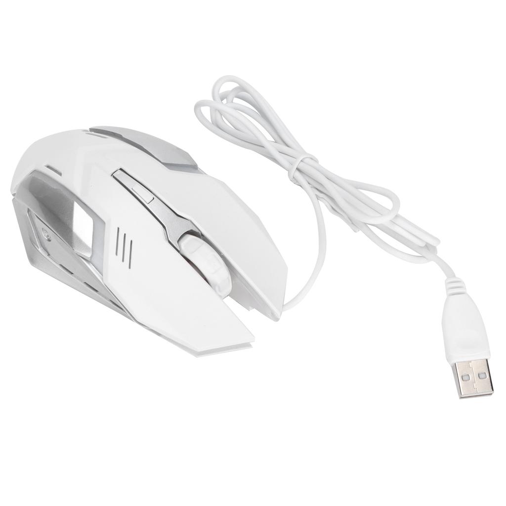 Wired Mouse USB Port Gaming Office Business Luminous Optical Computer Accessories
