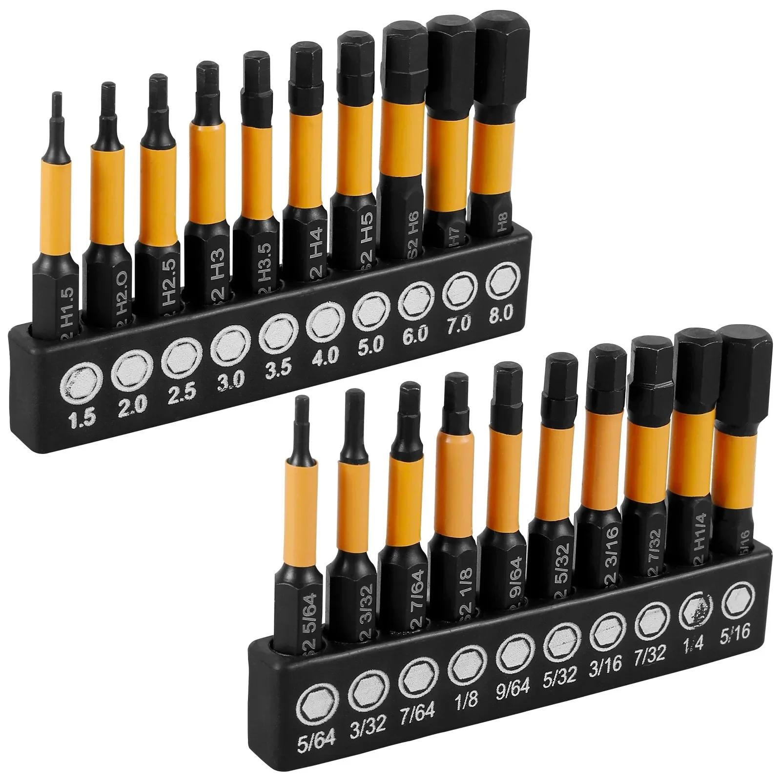 

Набор из 20 шт. шестигранных сверл S2 Impact, легированная сталь, головка сливового бита, магнитная электрическая отвертка, удлинитель, инструменты для ремонта