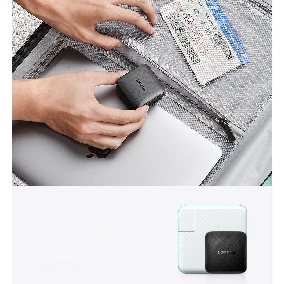 Ugreen Ładowarka Sieciowa 2X Usb Typ C 66W Power Delivery 3.0 Quick Charge 4.0+ Czarny (Cd216)