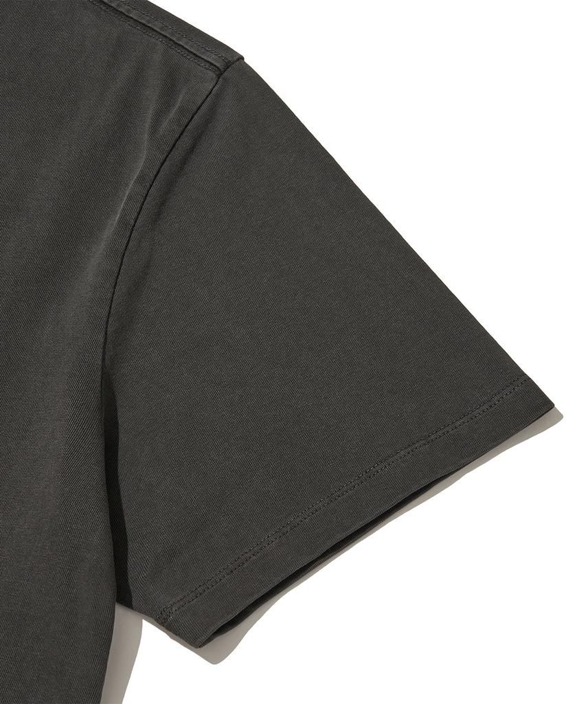 Welteoigseupelimeonteu Sun-Headed Deity T-Shirt_Charcoal