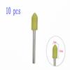 6pcs/10pcs Silicone Rubber Dental Polishing Polisher Grinders Nail Drill Bits for Electric Manicure 2.35mm Shank