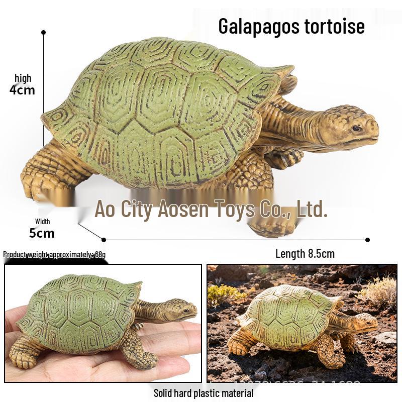 European & Indian Star Tortoise Simulation Toy for Car Decoration