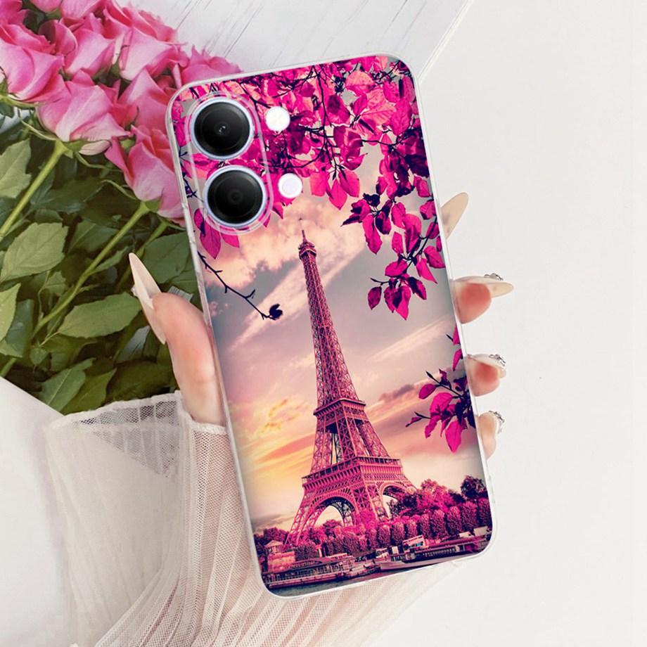 Flower Cartoon Fashion Design Phone Case For Vivo Y05 Y11D 4G Vivo Y11 Y21 5G Funda Soft Silicone Clear Back Cover V2553 V2554