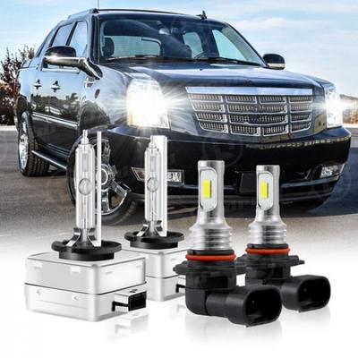 Do 2007-2013 Cadillac Escalade EXT LED HID Żarówki Reflektorów Światła Drogowe i Mijania + Światła Przeciwmgielne