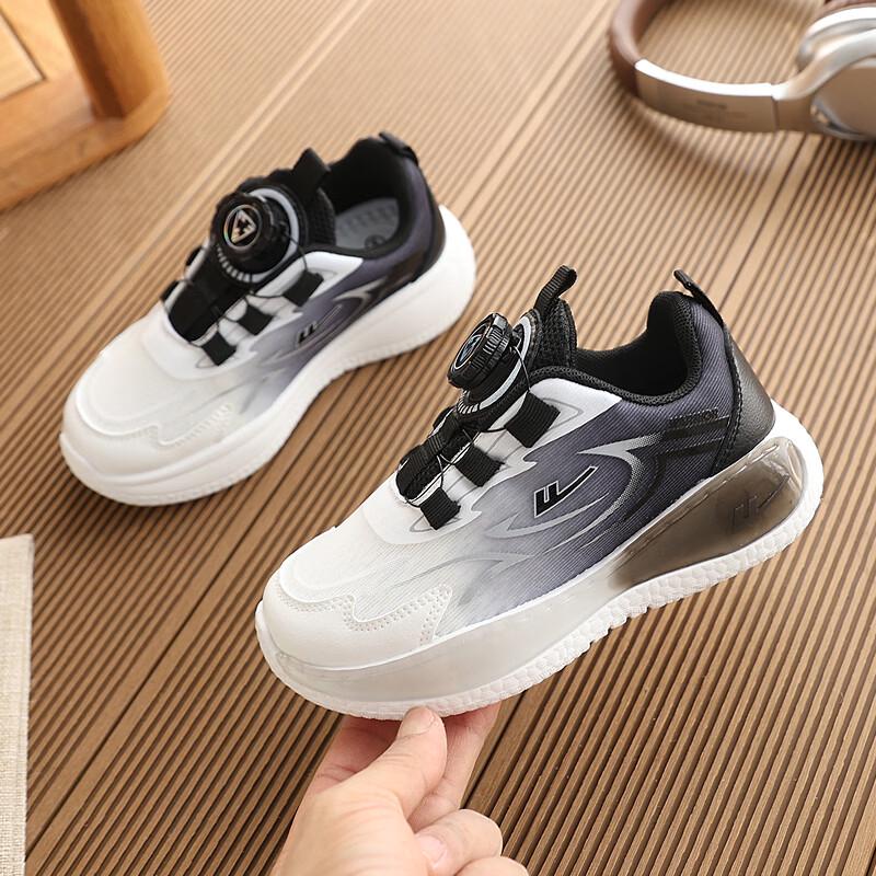 Warrior WZ(CL)-2025 Kids Rotary Buckle Running Shoes 35