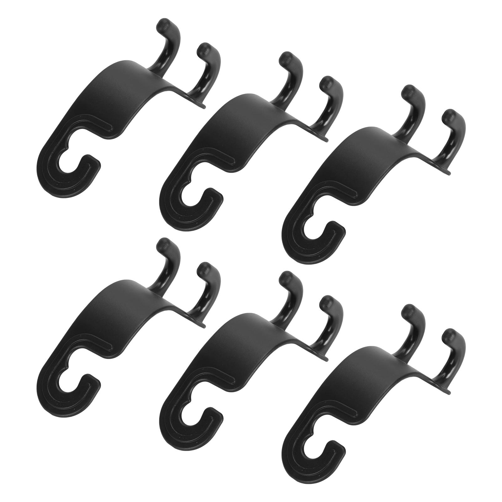 

6 шт. Крючок для подголовника автомобильного сиденья ABS 10 кг крючок для подголовника автомобиля для одежды сумки бутылки