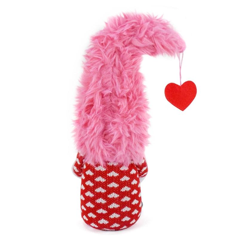 Valentines' Day Decorations Festival Ornament Valentines' Day Fabric Figure Holiday Ornament Fabric Texture for Home