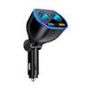 12V/24V 120W Vehicles Lighter Socket Double USB Port Quick Charging Car Charger Splitter Adapter with Blue LED Display
