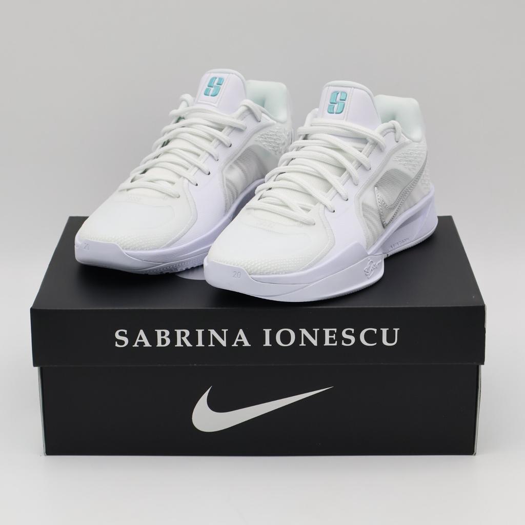 FZ1517-101 Nike Sabrina 2 White Summit White Glacier Blue (Women's)