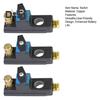 1/2/3Pcs Battery Disconnect Switch Pure Copper Heavy Duty Battery Shut Off Switch High Current Master Battery Power Cut Isolator Kill Switch Quick
