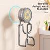 Suction Cup Basin Hook, No Need for Drilling, Bathroom Storage Rack, Adjustable Hanging Basin Storage Rack, Simple Household Hook