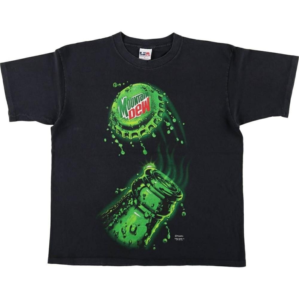 Vintage MTN Dew Retro Graphic Unisex TShirt S5XL Unisex T-Shirt M