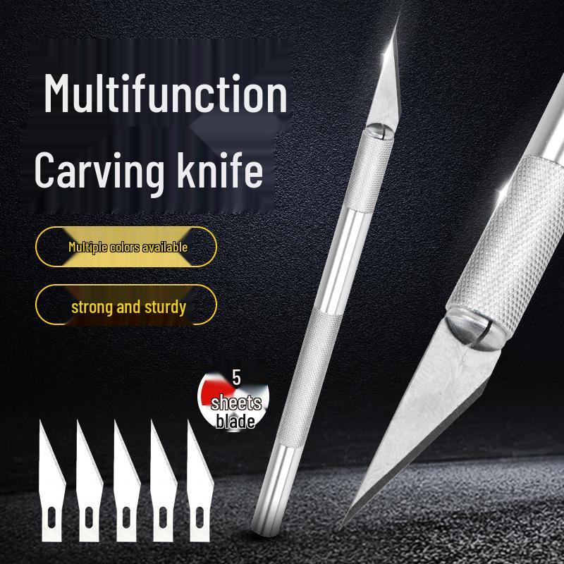 Aluminum Alloy Carving Knife Set for Model Making & Mobile Film