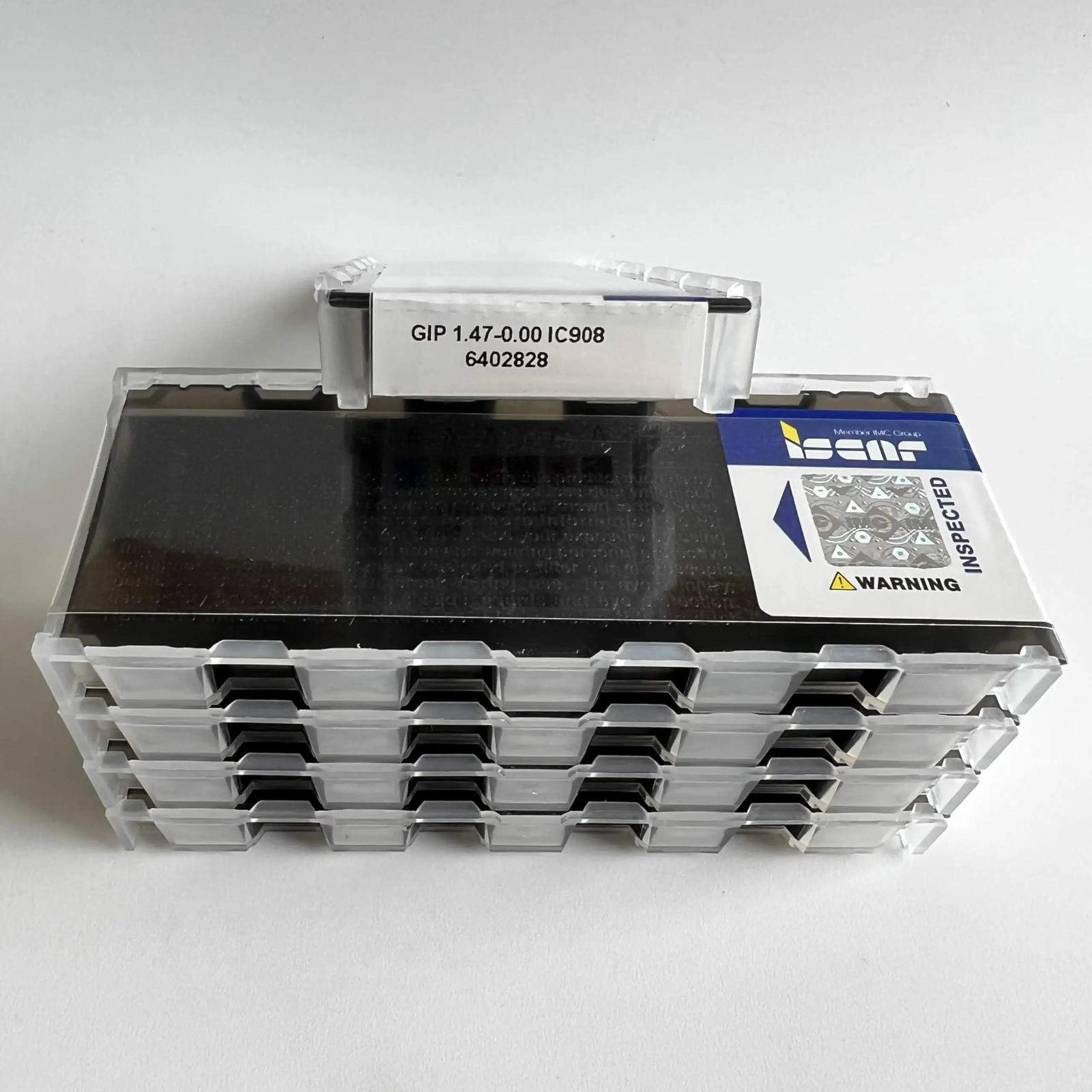 

GIP1.47-0.00 IC908 /Industrial indexable carbide inserts 10 Pcs