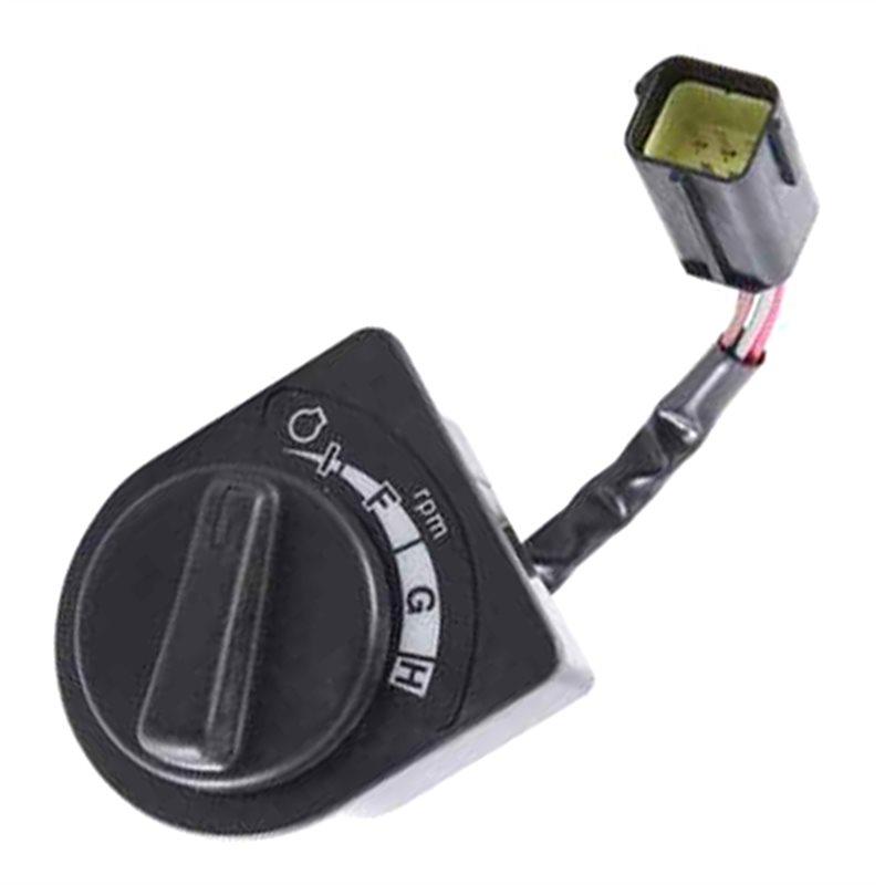Excavator Throttle Control Switch Knob Spare Parts For VOLVO EC210D EC240D EC380D EC480D- Model Codes 14543372& 14659778