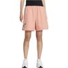 adidas Originals Embroidered Pattern Casual Straight Leg Shorts Women Shorts Pink HR3478