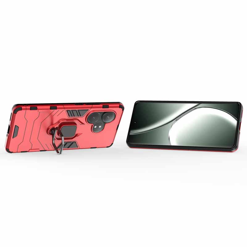 Shockproof Case For Realme GT 6T Neo 6 SE Neo6 Armor Holder Protect Back Coque for OPPO A40 A40m A60 A79 A80 4G 5G Phone Cover