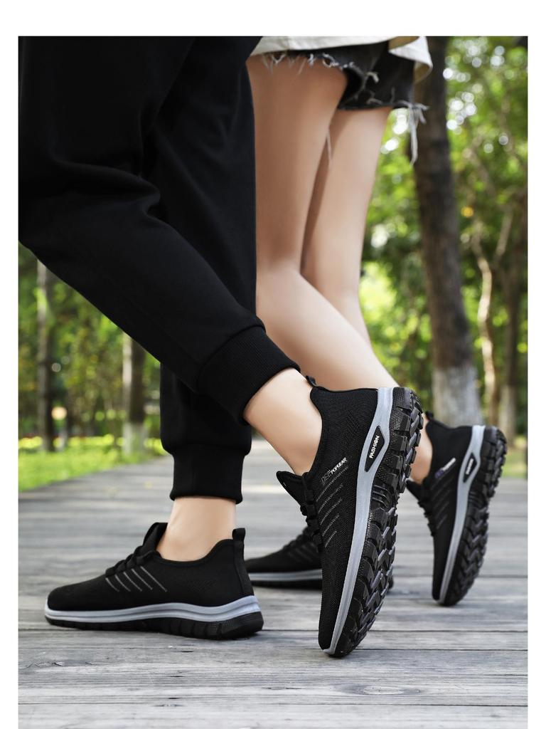 Women's Breathable Slip-On Mesh Casual Shoes for Middle-Aged and Elderly