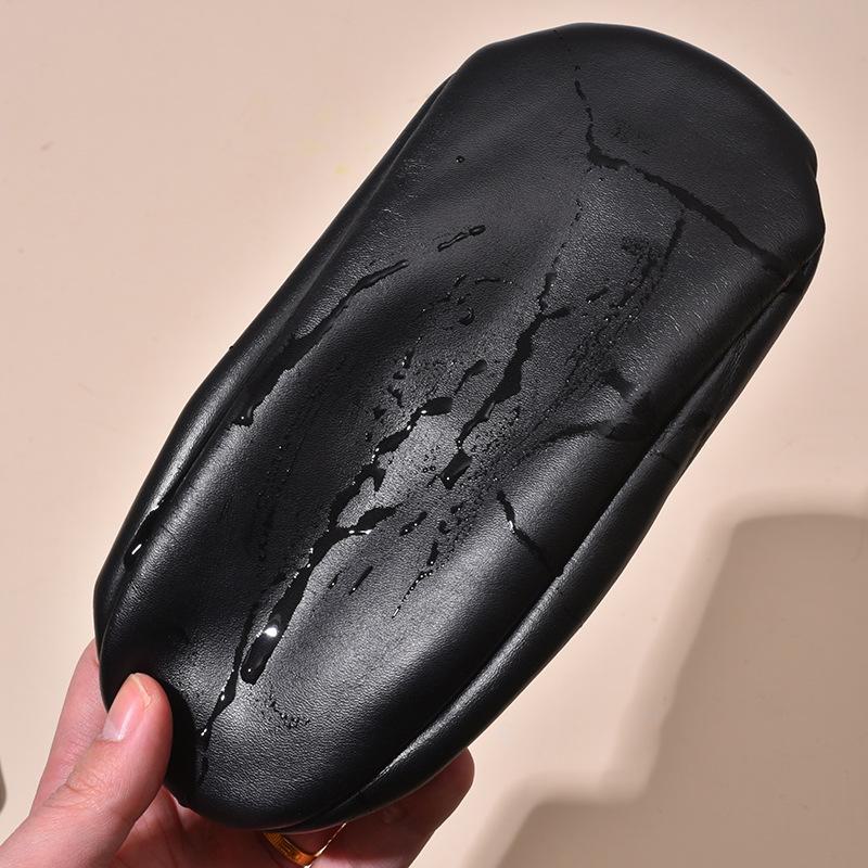 Cizme antiderapante din piele pentru bărbați și femei, cu căptușeală din catifea, impermeabile și calde pentru toamnă și iarnă.