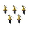 5/10/20Pcs Wine Stopper Bottle Pourer Nozzle Olive Oil Wine Plastic Dispenser Pour Spouts For Whisky Cocktail Bar Accessories