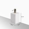 Creative Square Marble Lotion Bottle Hotel Bathroom Shampoo Refill Bottle Household Shower Gel Soap Dispenser Bathroom Accessory