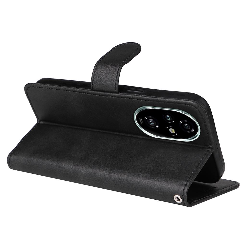 For Honor 200 Pro 5G Case PU Leather Wallet Card Slots Flip Phone Cover