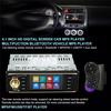 4.1 Car Radio Audio MP5 Player 1 Din Car Stereo Bluetooth Input Steering Wheel Remote Control