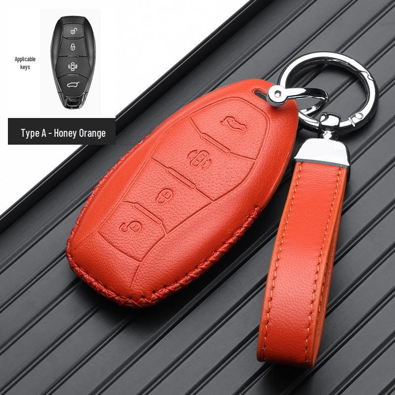 Hongqi H5/H6/HQ9/HS5 2023 Key Case - High-End Car Key Shell & Buckle