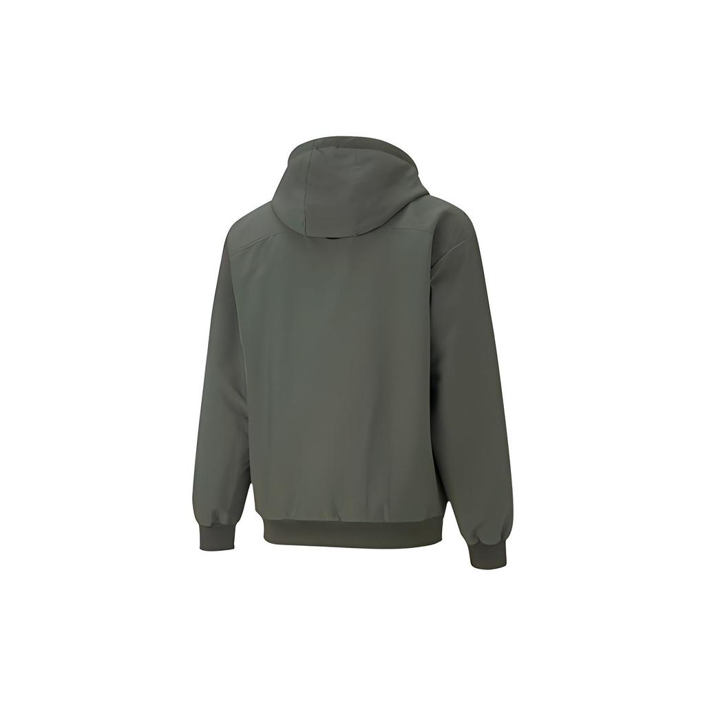 Puma Full-Zip Hooded Jacket 'Green' Men's 530273-64