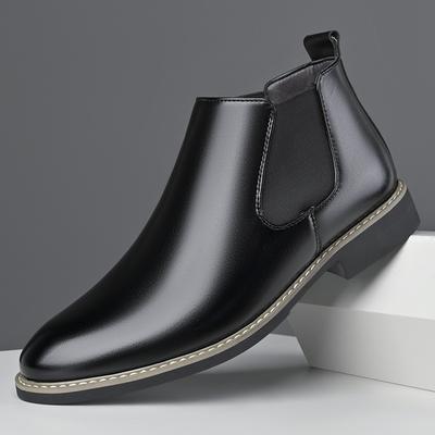 Heiß verkaufte Übergrößen Herren Chelsea Boots 2025 Frühling und Herbst polierte Herrenstiefel modische Retro britische Martin Stiefel