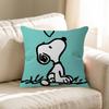 Love Heart Snoopy 4545cm Cushion Cover Pillow Cover Decor Pillowcase Home Pillowcase For Couch Pillow