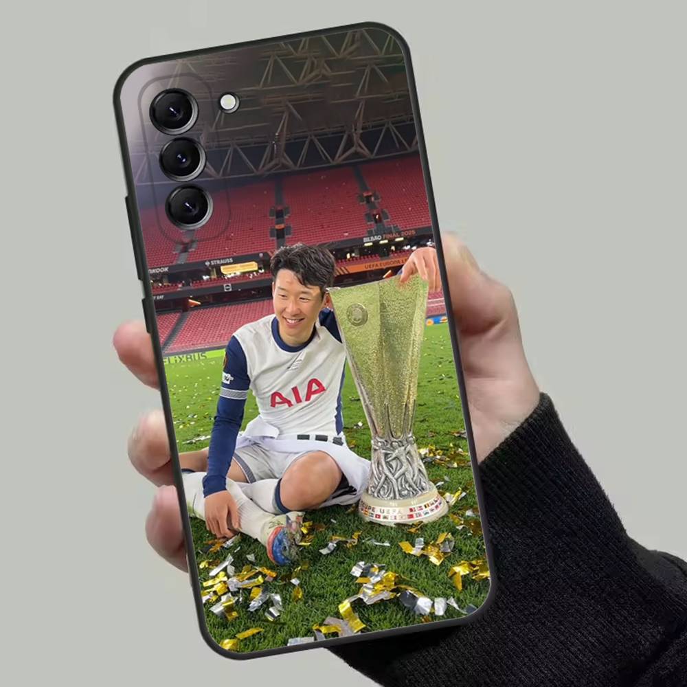 

Football S-Son H-Heung-minS Phone Case For Samsung Galaxy A13,A21s,A22,A31,A32,A52,A53,A71,A80,Soft Black Shell Samsung a324g