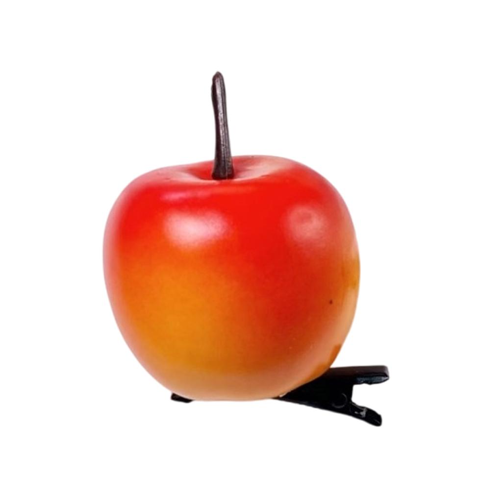 Lifelike Fruit And Vegetable Hair Clips Resin Hairpin Hairpieces Practical Fashion Accessories For Women And Children