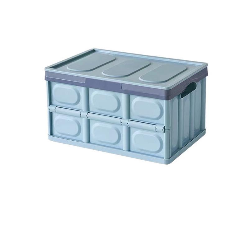 Extra Large Plastic Folding Storage Box for Clothes and Outdoor Car Organizing