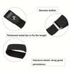 1 Piece of Abdominal Control Belt - Elastic Adjustable Waistband for Jeans and Pants - No Buckle Design, Comfortable and Convenient