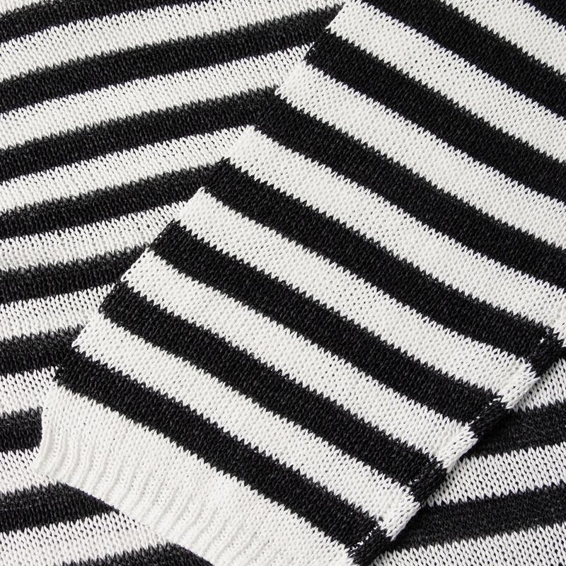 Eifini Women's Striped Thin Knit Top