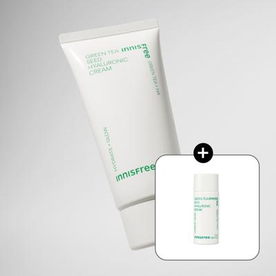 Crema all'acido ialuronico con semi di tè verde 50ml (tipo di tubo)
