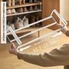 Under Table Storage Rack Metal Cable Management Tray Home Office Desk Wire Organizer No Punching Kitchen Storage Accessories